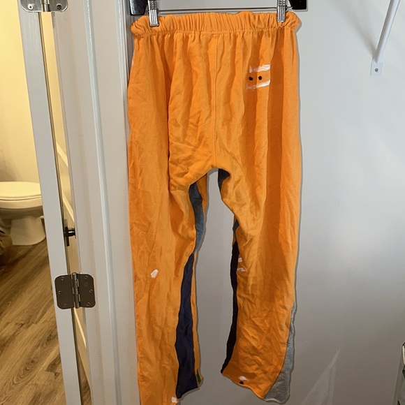 Contrast Bootcut Flared Paint Splatter Sweatpants - Picture 2 of 5